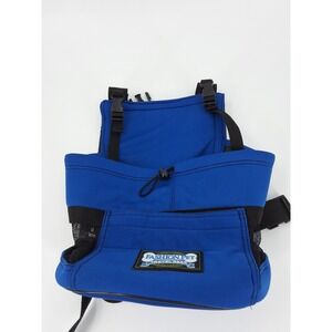 Fashion Pet Travel Gear Front Dog Carrier Backpack Blue Small Pet Tote Mesh